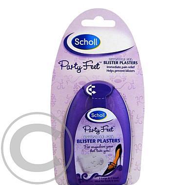 SCHOLL Party Feet gelové náplasti na puchýře 6 ks