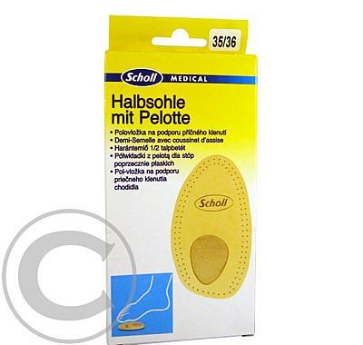 SCHOLL polovl. podp. příč. klen. 37 - 38 / pár 713094-35