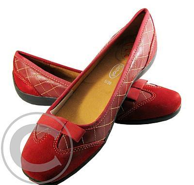 SCHOLL zdravotní obuv Cordo červená velikost 38