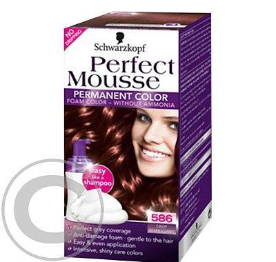 SCHWARZKOPF Perfect mousse 586 intenzivně mahagonový