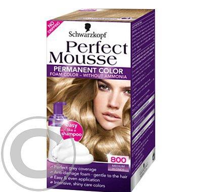 SCHWARZKOPF Perfect Mousse 800 středně plavý