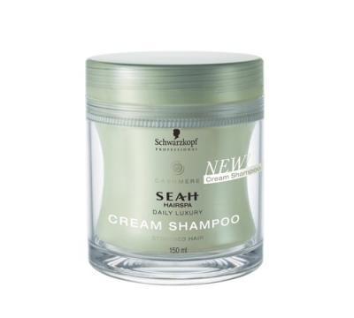 Schwarzkopf Seah Cashmere Cream Shampoo 150 ml Krémový šampon pro stresované vlasy