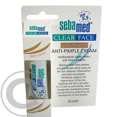 Seba med Clear face barvící gel na akné 10ml