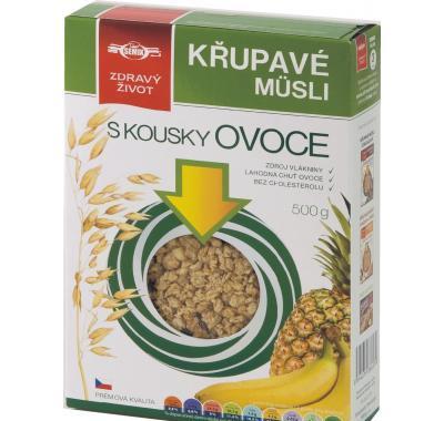 SEMIX Křupavé müsli s kousky ovoce 500 g, SEMIX, Křupavé, müsli, kousky, ovoce, 500, g