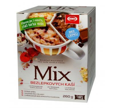 SEMIX Mix BEZLEPKOVÝCH kaší 260 g, SEMIX, Mix, BEZLEPKOVÝCH, kaší, 260, g