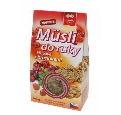 SEMIX Müsli do ruky s brusinkami 100 g