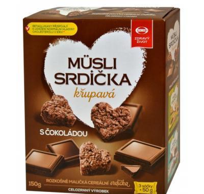 SEMIX Müsli srdíčka křupavá s čokoládou 150 g