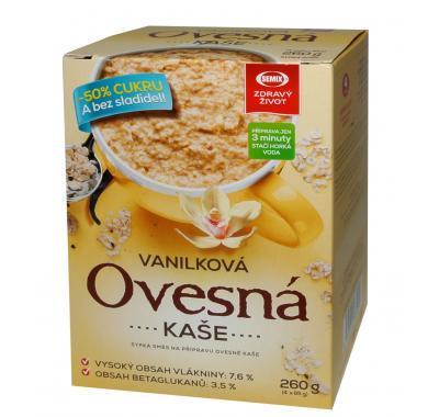 SEMIX Ovesná kaše vanilková 260 g