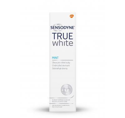 Sensodyne True White Mint zubní pasta 75 ml