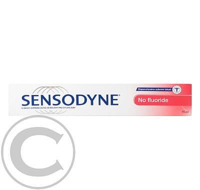 SENSODYNE zubní pasta No fluoride 75ml, SENSODYNE, zubní, pasta, No, fluoride, 75ml