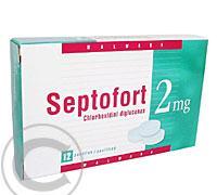 SEPTOFORT Pastilky rozpustné v ústech 12X2MG, SEPTOFORT, Pastilky, rozpustné, ústech, 12X2MG