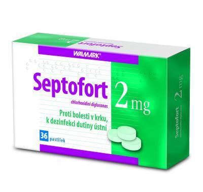 SEPTOFORT Pastilky rozpustné v ústech 24X2MG, SEPTOFORT, Pastilky, rozpustné, ústech, 24X2MG