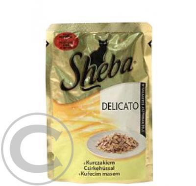 Sheba kapsa Delicato kuřecí v želé 85g