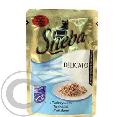 Sheba kapsa Delicato tuňák v želé 85g