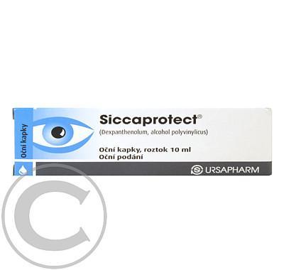 SICCAPROTECT  1X10ML Oční kapky, roztok, SICCAPROTECT, 1X10ML, Oční, kapky, roztok