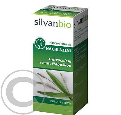 Silvan Bio Sirup s jitrocelem a mateřídouškou100ml, Silvan, Bio, Sirup, jitrocelem, mateřídouškou100ml