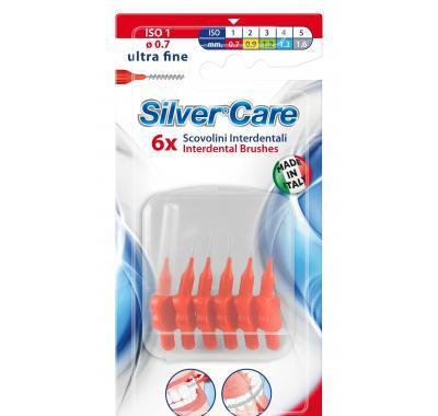 SilverCare Mezizubní kartáček ultra jemný 6 kusů 0,7 mm, SilverCare, Mezizubní, kartáček, ultra, jemný, 6, kusů, 0,7, mm