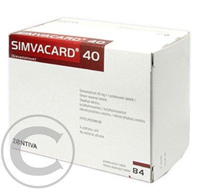 SIMVACARD 40 TBL OBD 84X40MG, SIMVACARD, 40, TBL, OBD, 84X40MG