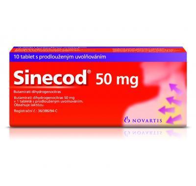SINECOD 10X50 mg tablety s prodlouženým uvolňováním