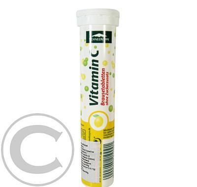 SK Vitamin C šumivé tablety bez cukru tbl. 20, SK, Vitamin, C, šumivé, tablety, bez, cukru, tbl., 20