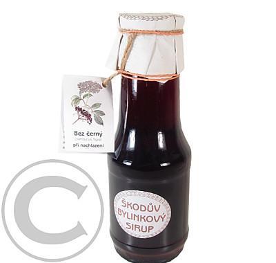 Škodův bylinkový sirup ČERNÝ BEZ PLOD 400g, Škodův, bylinkový, sirup, ČERNÝ, BEZ, PLOD, 400g