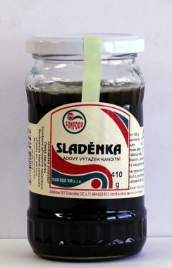 Sladěnka - ječmenný slad, sklo 410g, Sladěnka, ječmenný, slad, sklo, 410g