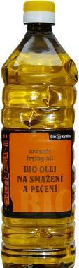Slunečnicový olej na smažení plast 1l-BIO