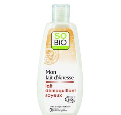 SO´BIO Bio mléko odličovací s obsahem oslího mléka 200 ml, SO´BIO, Bio, mléko, odličovací, obsahem, oslího, mléka, 200, ml