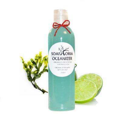 SOAPHORIA Oceanizer sprchový gel s mořskou solí 250 ml, SOAPHORIA, Oceanizer, sprchový, gel, mořskou, solí, 250, ml