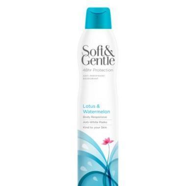 Soft & Gentle Deo Spray Lotus and Watermelon ( Vodní meloun s květy leknínu ) 150 ml, Soft, &, Gentle, Deo, Spray, Lotus, and, Watermelon, , Vodní, meloun, květy, leknínu, , 150, ml