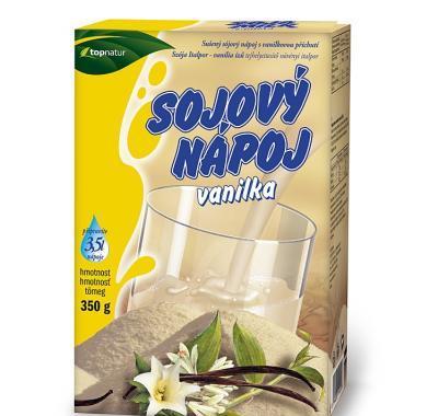 Sojový nápoj vanilka 350 g, Sojový, nápoj, vanilka, 350, g