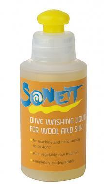 SONETT Olivový prací gel na vlnu a hedvábí 120 ml