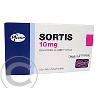 SORTIS 10 MG  30X10MG Potahované tablety, SORTIS, 10, MG, 30X10MG, Potahované, tablety
