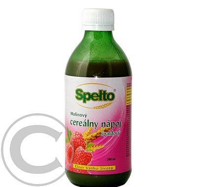 Spelto špaldový nápoj malina 300ml, Spelto, špaldový, nápoj, malina, 300ml