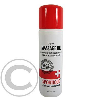 SPORTIQUE Massage oil jojoba meruňka pupalka 150ml