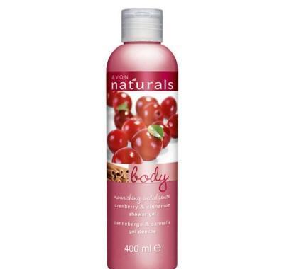 Sprchový gel s brusinkou a skořicí Naturals (Cranberry & Cinnamom Shower Gel) 400 ml, Sprchový, gel, brusinkou, skořicí, Naturals, Cranberry, &, Cinnamom, Shower, Gel, 400, ml