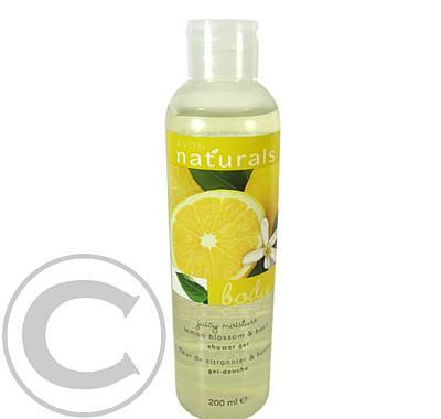 Sprchový gel s citronem a bazalkou Naturals (Lemon Blossom & Basil Shower Gel) 200 ml, Sprchový, gel, citronem, bazalkou, Naturals, Lemon, Blossom, &, Basil, Shower, Gel, 200, ml