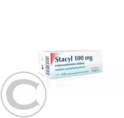 STACYL 100 mg ENTEROSOLVENTNÍ TABLETY  100x 100 mg Tablety, STACYL, 100, mg, ENTEROSOLVENTNÍ, TABLETY, 100x, 100, mg, Tablety