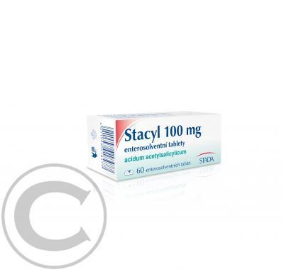 STACYL 100 MG ENTEROSOLVENTNÍ TABLETY  60X100MG Tablety, STACYL, 100, MG, ENTEROSOLVENTNÍ, TABLETY, 60X100MG, Tablety