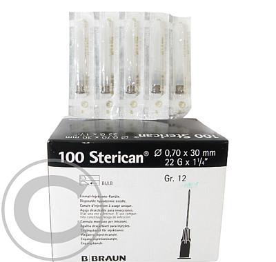 STERICAN ST. 0,70 X 30MM černá 100 Ks