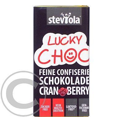 STEVIOLA Lucky Choc - s brusinkami 60 g