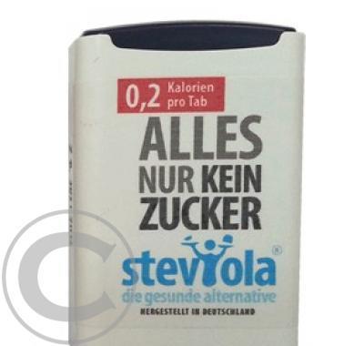 STEVIOLA tablety v dávkovači 100 tbl., STEVIOLA, tablety, dávkovači, 100, tbl.