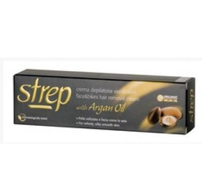 Strep depilační krém s arganovým olejem 50 ml, Strep, depilační, krém, arganovým, olejem, 50, ml