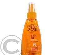 SUN active opalovací olej OF 6 150ml, SUN, active, opalovací, olej, OF, 6, 150ml