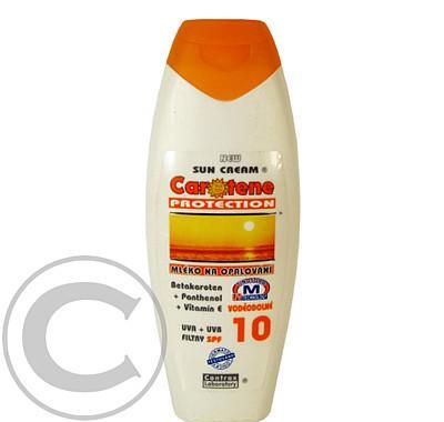 Sun Cream Carotene OF 10 mléko na opalování 250 ml