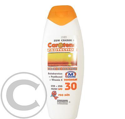 Sun Cream Carotene OF30 dětské mléko na opalování 220ml, Sun, Cream, Carotene, OF30, dětské, mléko, opalování, 220ml