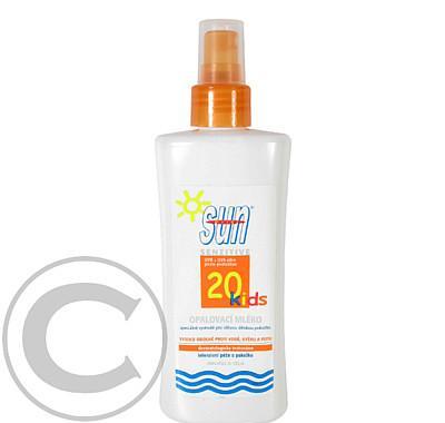 SUN KIDS Dětské opalovací mléko s rozprašovačem OF 20 250ml, SUN, KIDS, Dětské, opalovací, mléko, rozprašovačem, OF, 20, 250ml