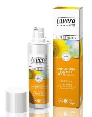 SUN Opalovací mléko SPF 15 proti stárnutí 30 ml