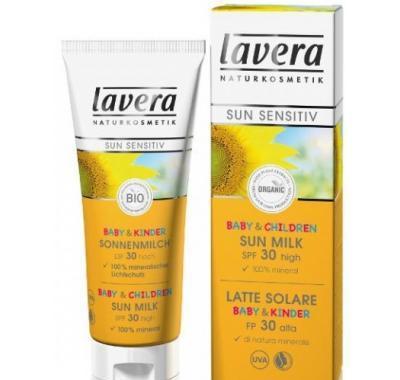 SUN Opalovací mléko SPF 30 pro kojence a děti 75 ml, SUN, Opalovací, mléko, SPF, 30, kojence, děti, 75, ml