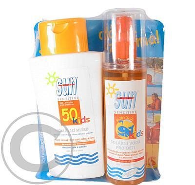 SUN VITAL dětské opalovací mléko OF50 200 ml   dárek Solární voda pro děti Zdarma, SUN, VITAL, dětské, opalovací, mléko, OF50, 200, ml, , dárek, Solární, voda, děti, Zdarma